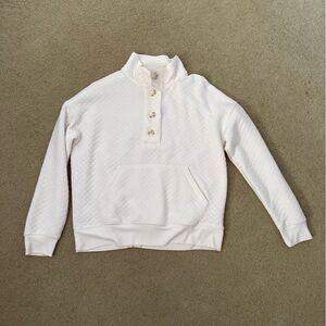 Stars Above White Quilted Sweat set